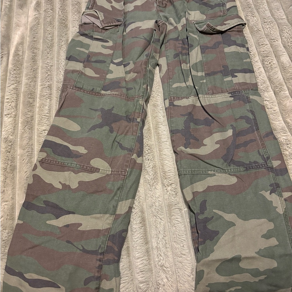 TNA Camouflage Straight Leg Pants